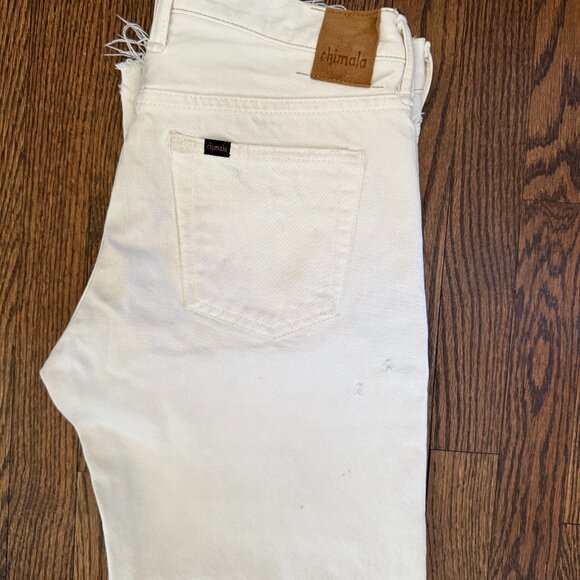 ** CHIMALA Women's off-white jeans ** - Picture 1 of 5